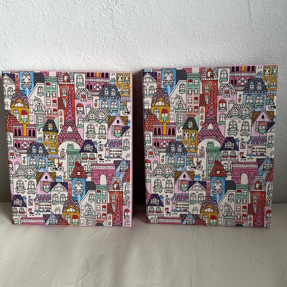 New Graphique Paris Bonjour Merci Notecards and Envelopes set of 2 boxes